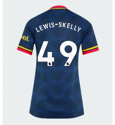 Arsenal Myles Lewis-Skelly #49 Venkovní Dres pro Dámské 2026-27 Krátký Rukáv Arsenal Myles Lewis-Skelly #49 Venkovní Dres pro Dámské 2026-27 Krátký Rukáv